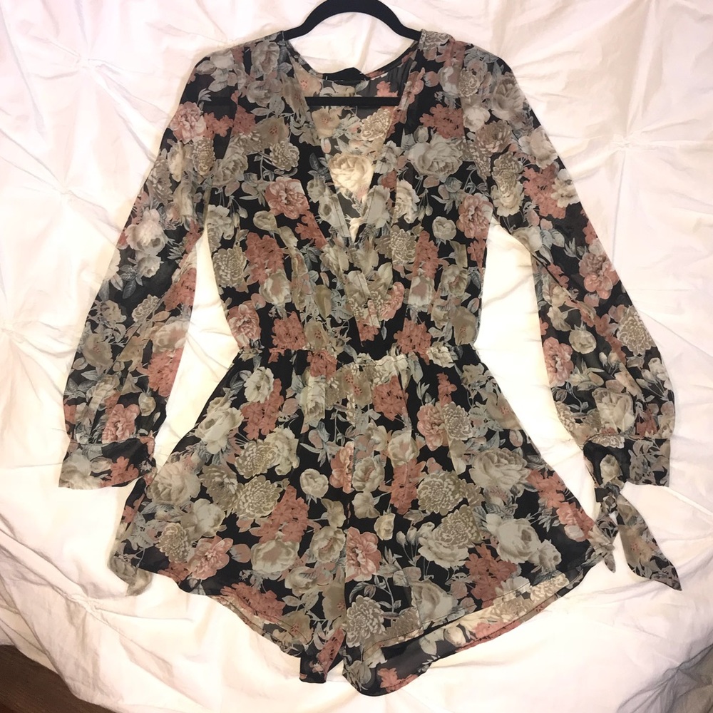 Floral Romper
